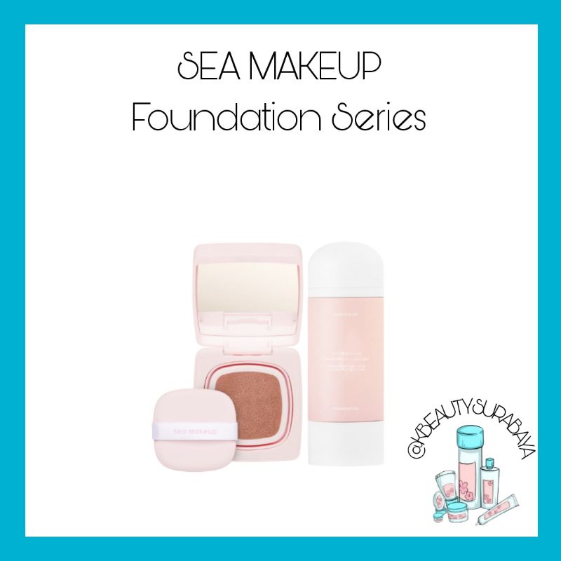 Jual BPOM SEA MAKEUP Acne High Cover Foundation Concealer SEA