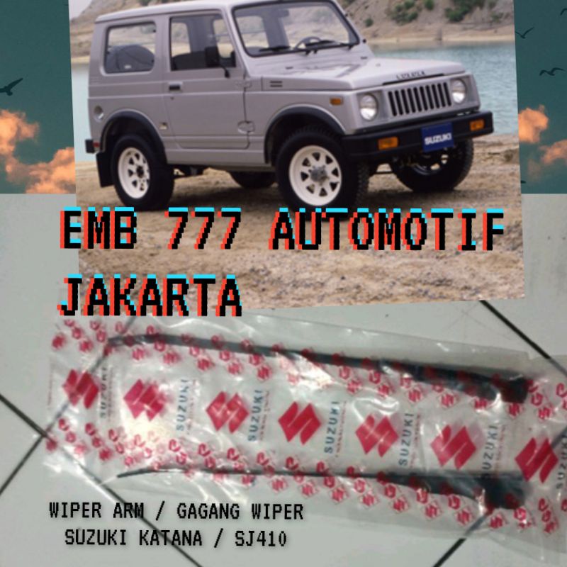 Jual Wiper Arm Suzuki Katana Sj Set Pc Gagang Wiper Katana