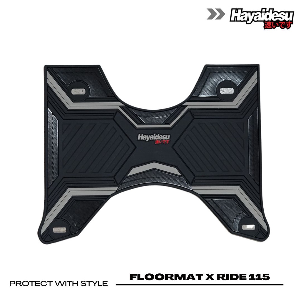 Jual Yamaha X Ride Karpet Motor Floor Mat Hayaidesu Shopee Indonesia