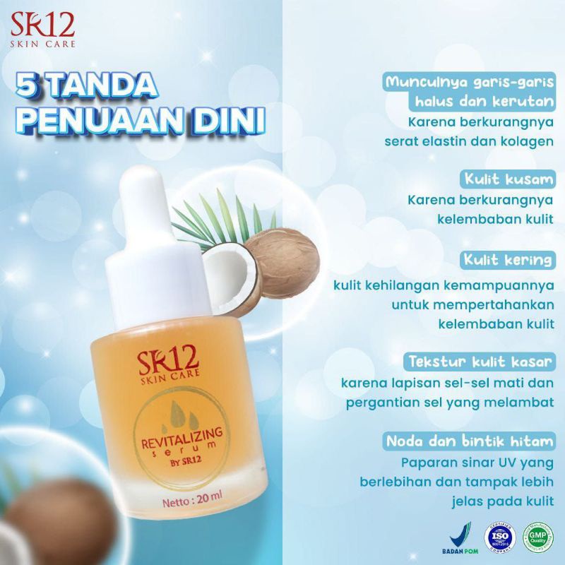 Jual Sr Serum Revitalizing Serum Glowing Atasi Garis Halus Bopeng