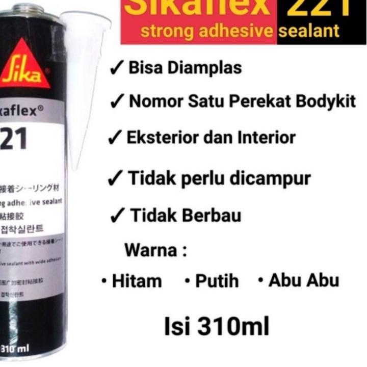 Jual SIKAFLEX 221 SIKA 221 LEM SIKA 221 Isi 310ml Shopee Indonesia