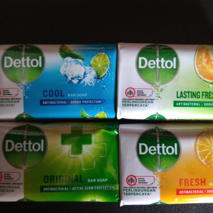 Jual Dettol Sabun Mandi Batang Bar Soap Gram Shopee Indonesia