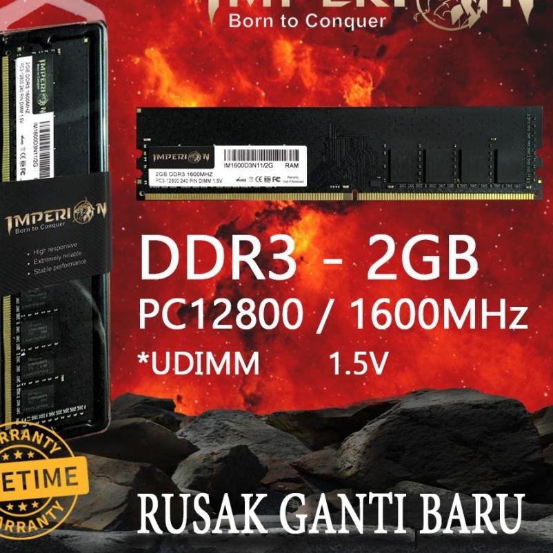 Jual Ram Imperion Ddr Gb Mhz Pc Ram Pc Longdimm Garansi