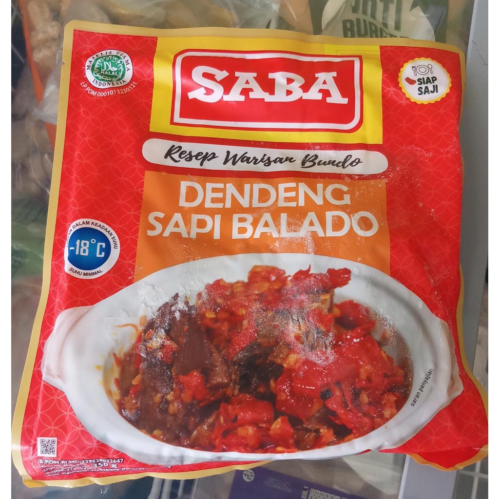 Jual SABA DENDENG SAPI BALADO 350GR Shopee Indonesia