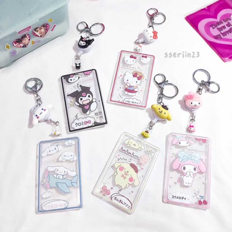 Jual Pc Photocard Holder Acrylic Cahol Card Holder Akrilik Sanrio