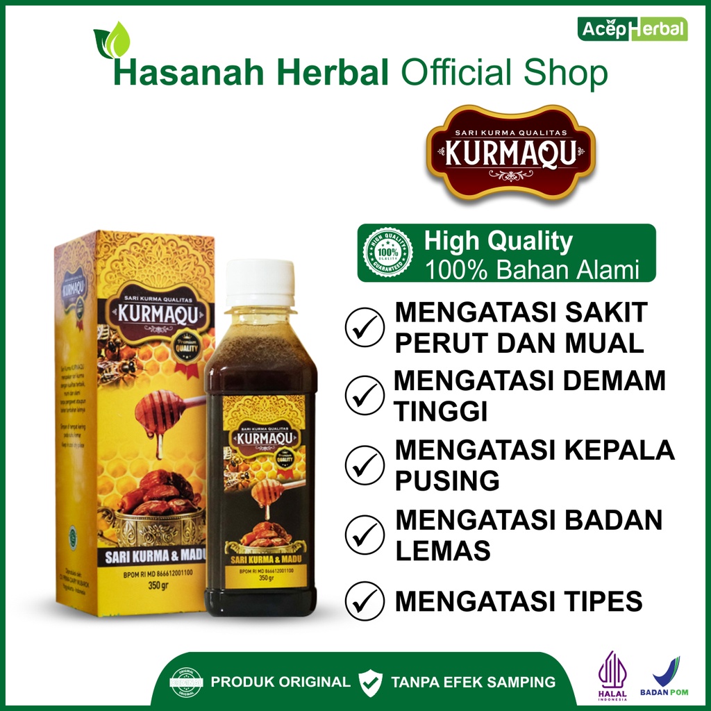 Jual Sari Kurma Kurmaqu Obat Demam Demam Tifoid Obat Tipes Thypus