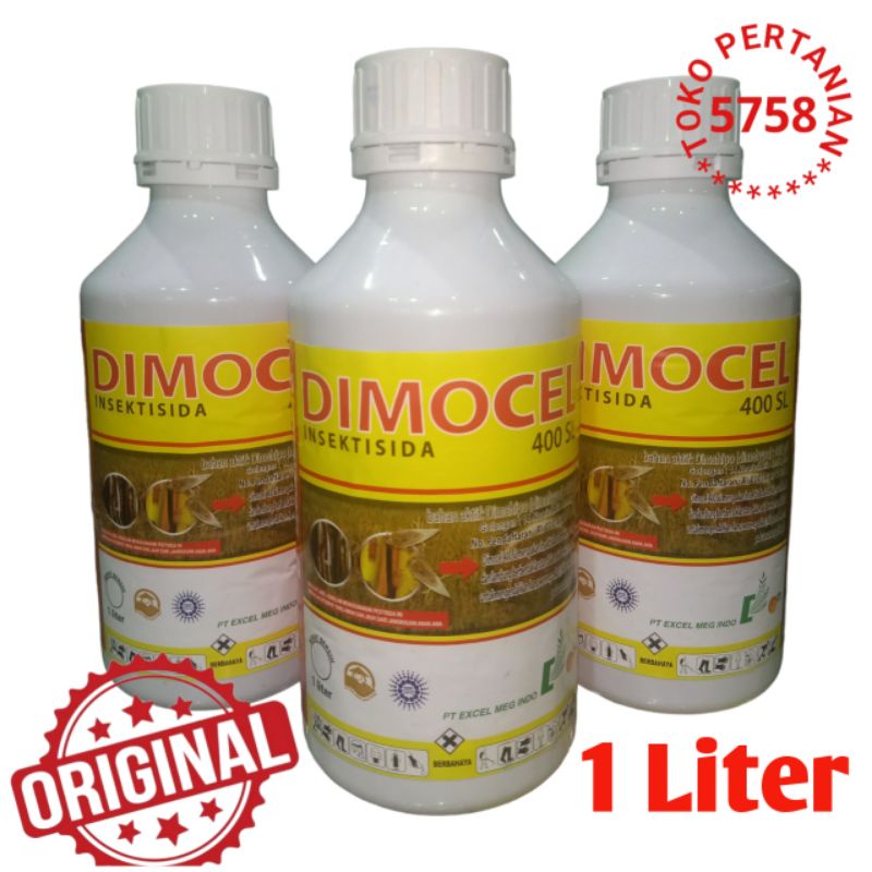 Jual DIMOCEL 400 SL 1 Liter Insektisida Sangat Ampuh Membasmi Hama