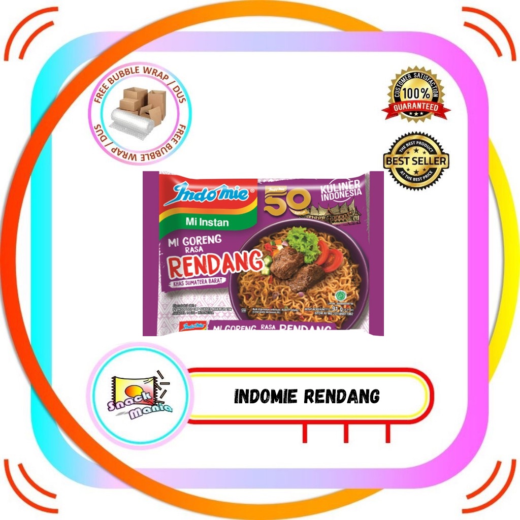 Jual Indomie Mie Goreng Rendang Gr Shopee Indonesia