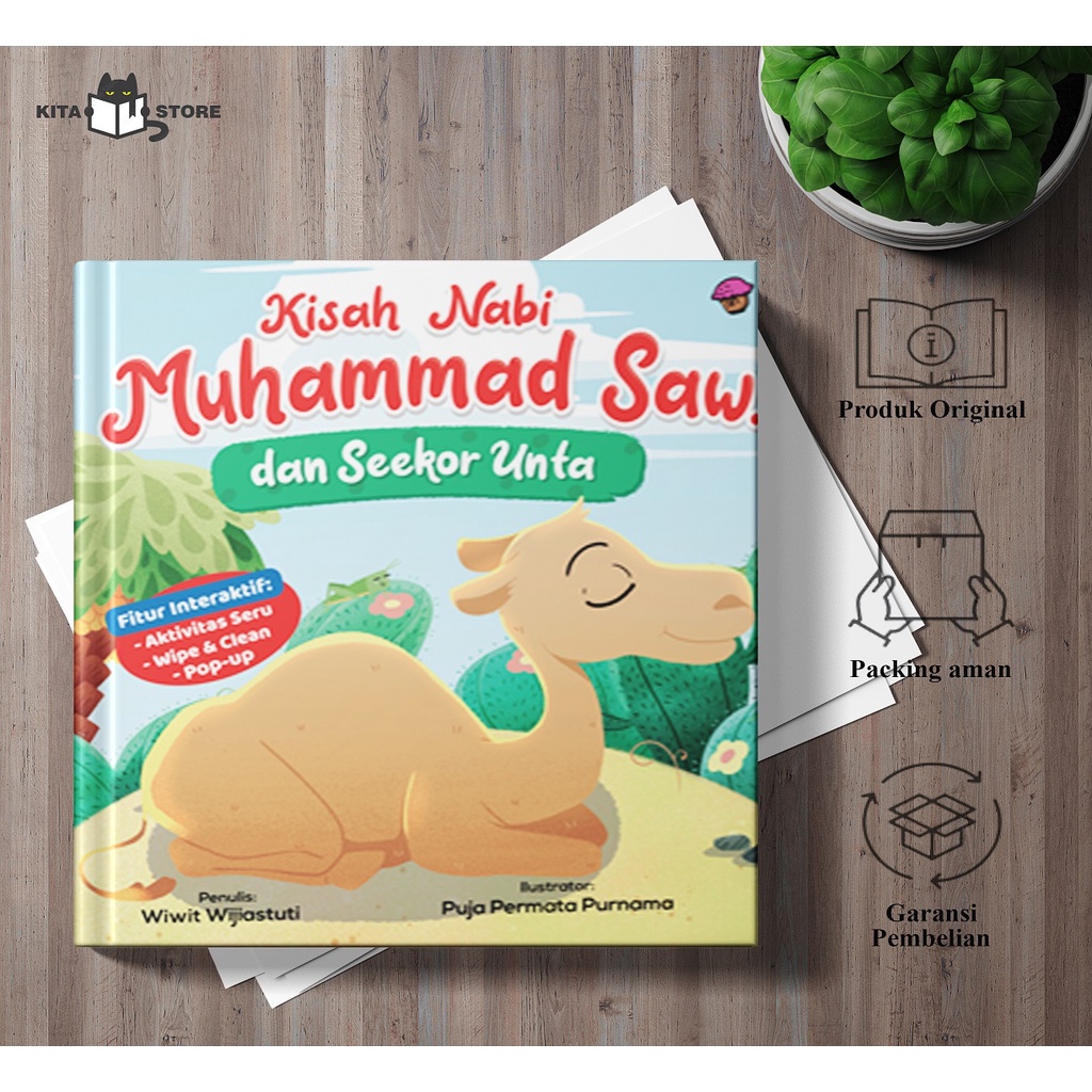 Jual Buku Kisah Nabi Muhammad Saw Dan Seekor Unta Boardbook Shopee