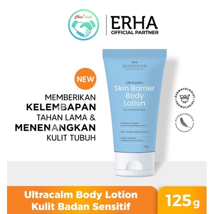 Jual Erha Skinsitive Df Ultracalm Skin Barrier Body Lotion Shopee