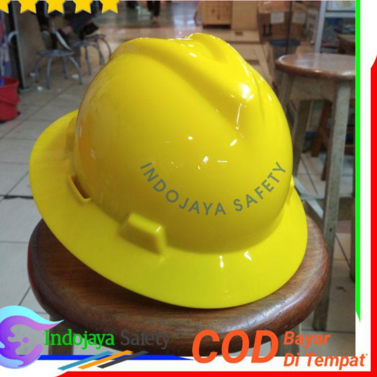 Jual Kc Helm Safety Msa Full Brim Fastrack Original Kuning Helm