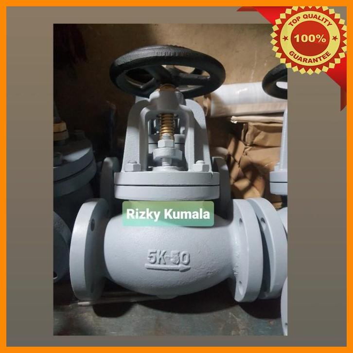 Jual KRV Globe Valve Flange Jis 5K Cast Iron 2 Inch Shopee Indonesia