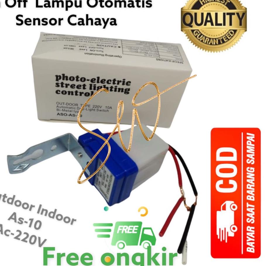 Jual Star Seller Photocell AS 10A AC 220V AC Saklar Otomatis Sensor