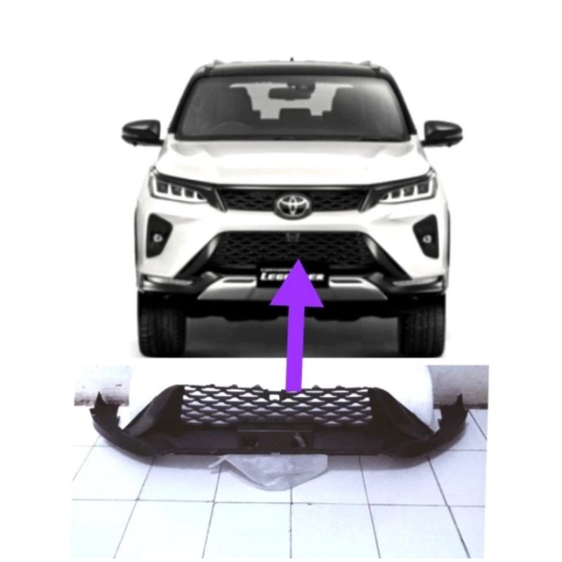 Jual Grill Bumper Bemper Dapan Bawah Fortuner Legender Up Part Ori