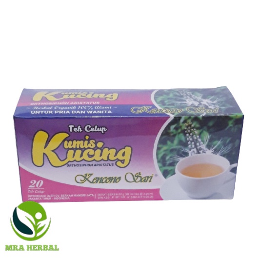 Jual Teh Celup Herbal Kumis Kucing Alami Kencono Sari Isi Tea