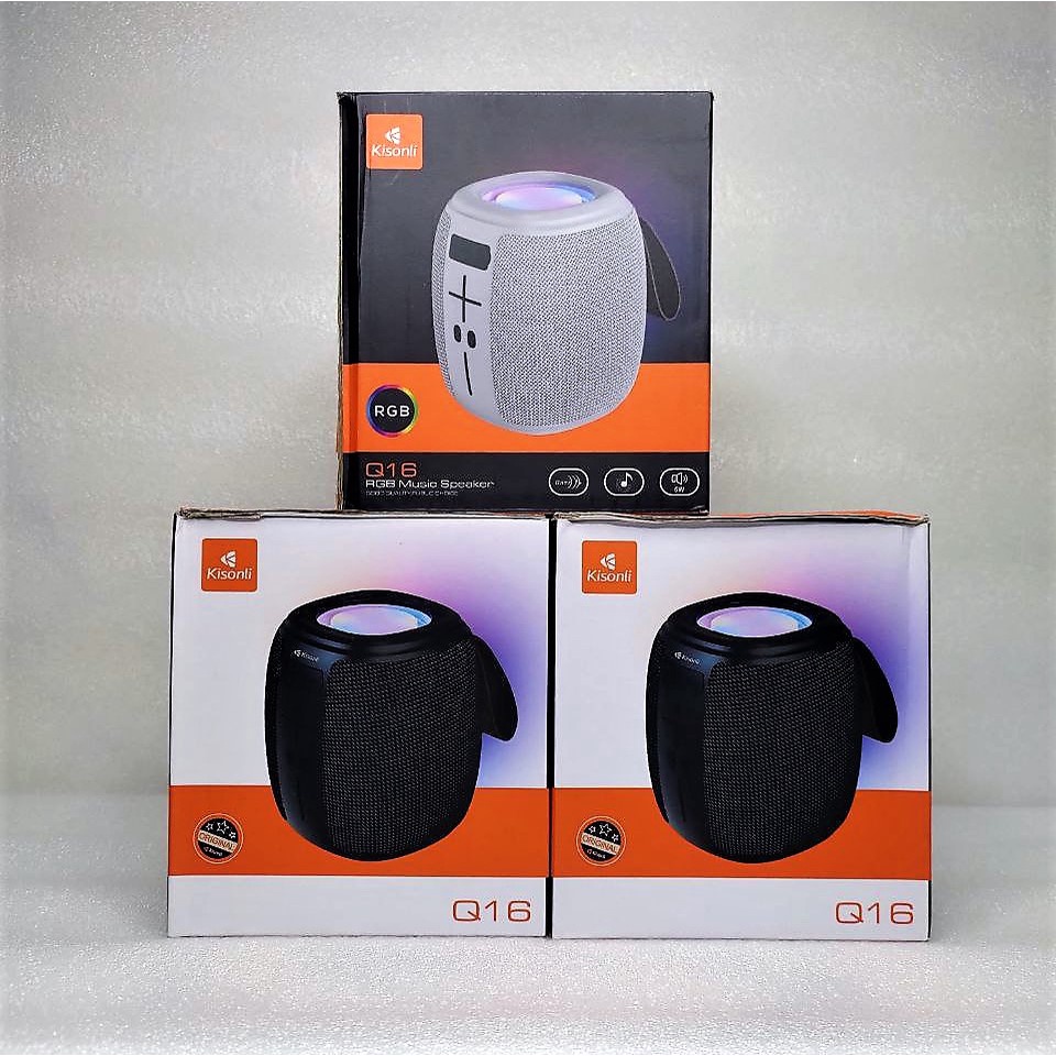 Jual Speaker Bluetooth Kisonli Q Portable Super Bass Mah Shopee