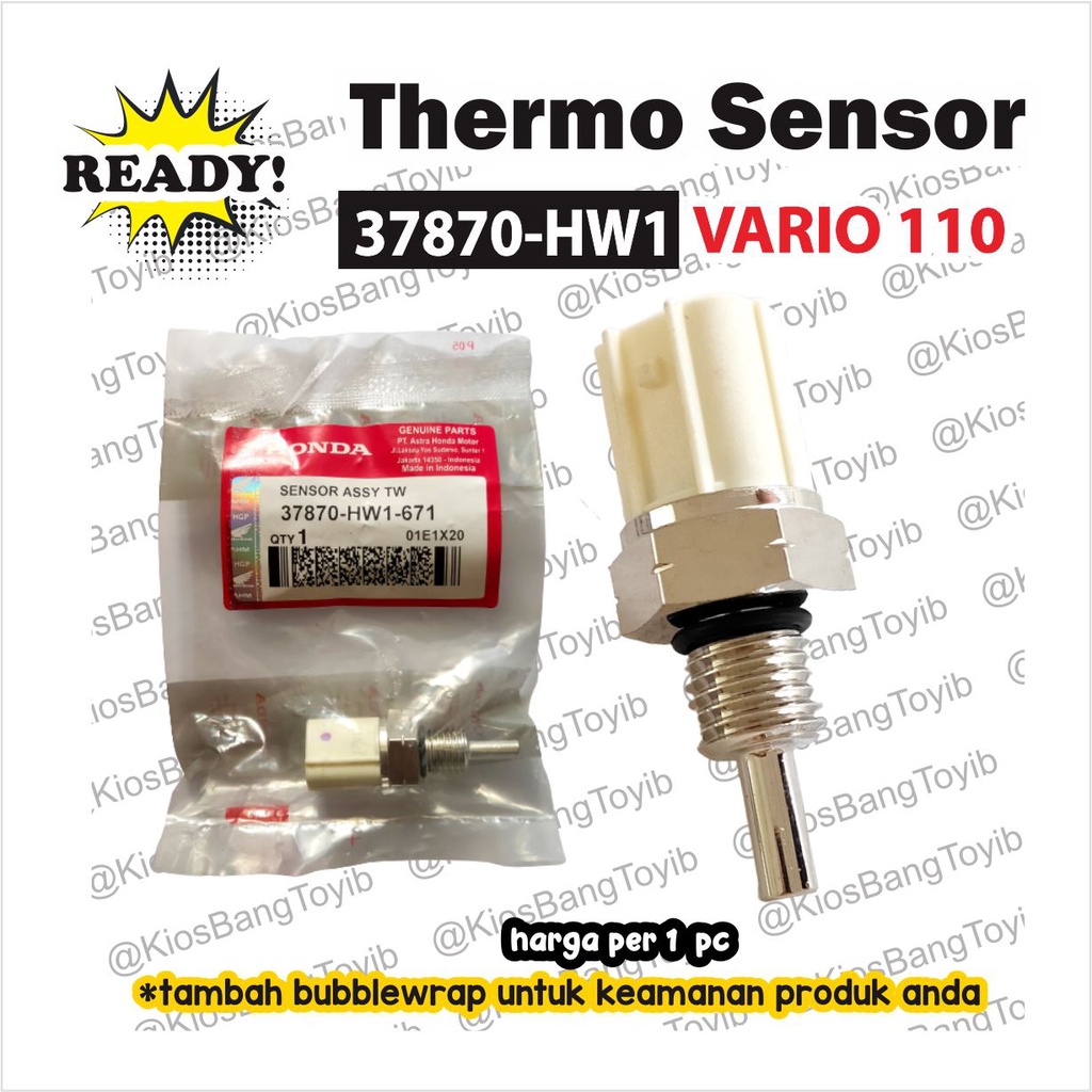 Jual Thermo Sensor Panas EOT ECT Vario 110 PCX 125 37870 HW1 Shopee