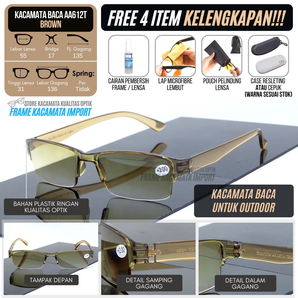 Jual Kacamata Baca Plus Warna S D Kacamata Baca Outdoor