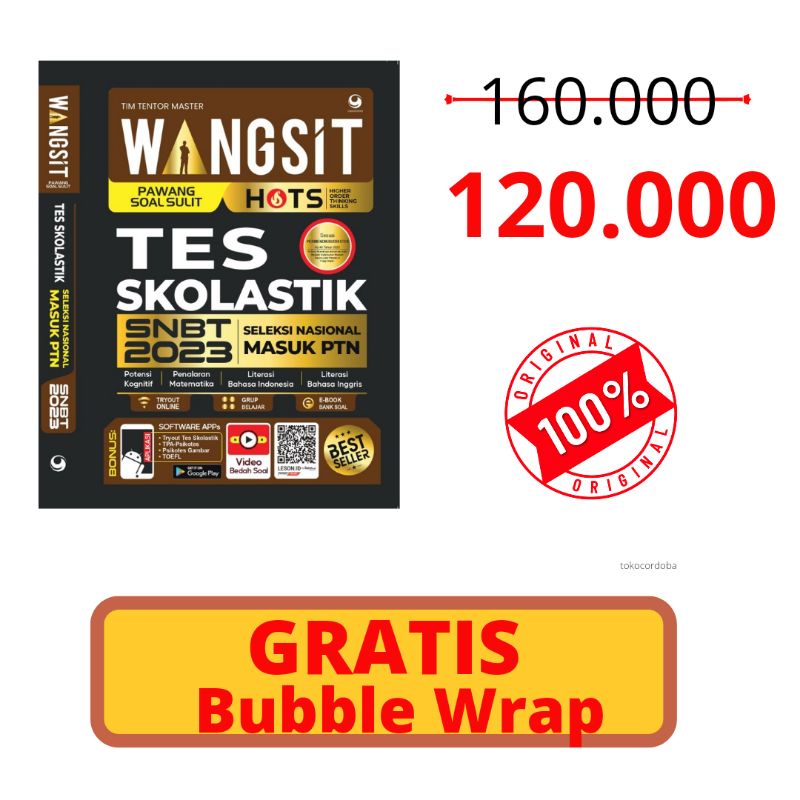 Jual Buku Wangsit Hots Tes Skolastik Seleksi Nasional Masuk Ptn