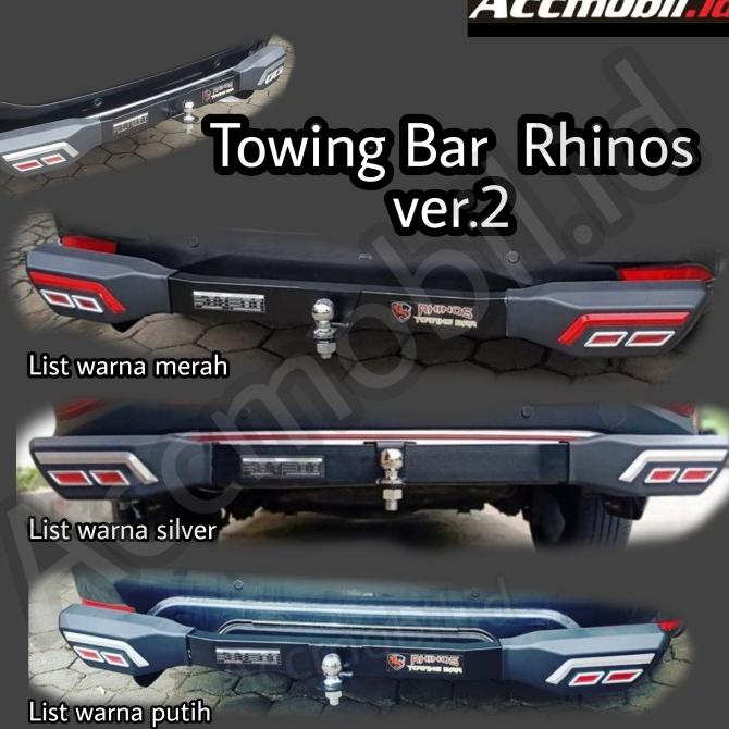 Jual TOWING BAR RHINOS XPANDER AVANZA RUSH CALYA PAJERO FORTUNER ERTIGA