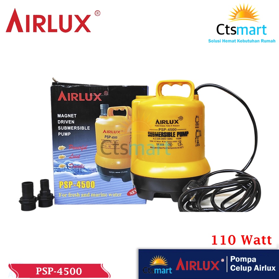 Jual Airlux Psp Watt Pompa Celup Magnet Submersible Pump