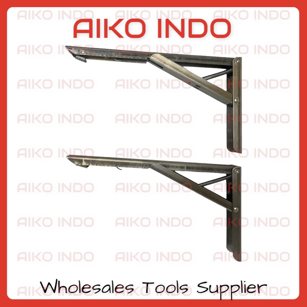 Jual Siku Rak Lipat Stainless Steel Folding Bracket Engsel Meja