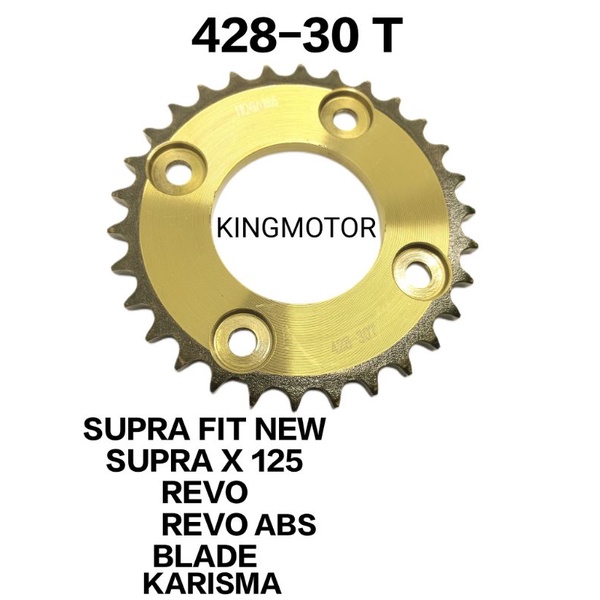 Jual GIR GEAR BELAKANG GIGI TARIK GOLD EMAS 30 T 31 T 32 T 33 T 34 T 35