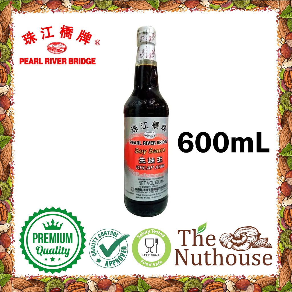 Jual Pearl River Bridge Soy Sauce Kecap Asin Ml Halal Shopee