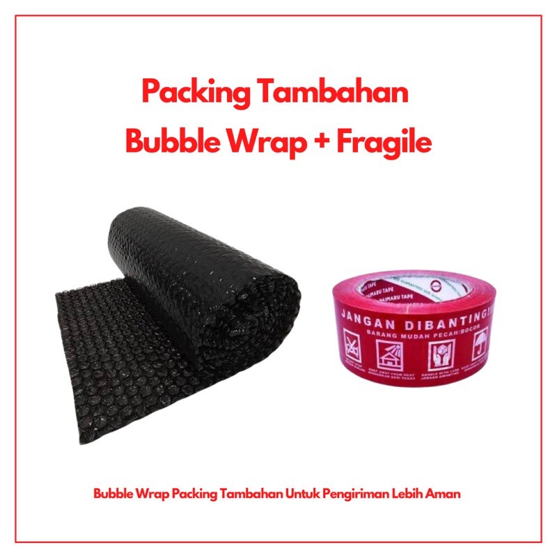 Jual Tambahan Packing Bubble Wrap Kardus Fragile Mantap Shopee