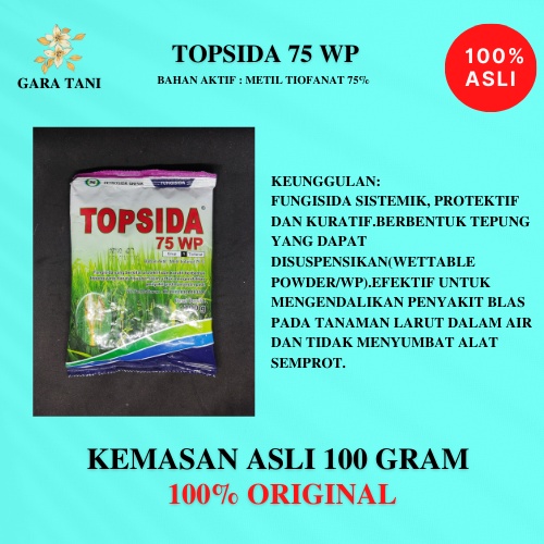 Jual FUNGISIDA TOPSIDA 100 G Shopee Indonesia