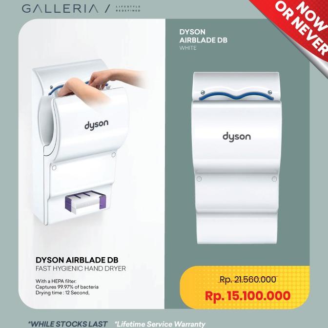 Jual Dyson Airblade Db Hand Dryer White Shopee Indonesia