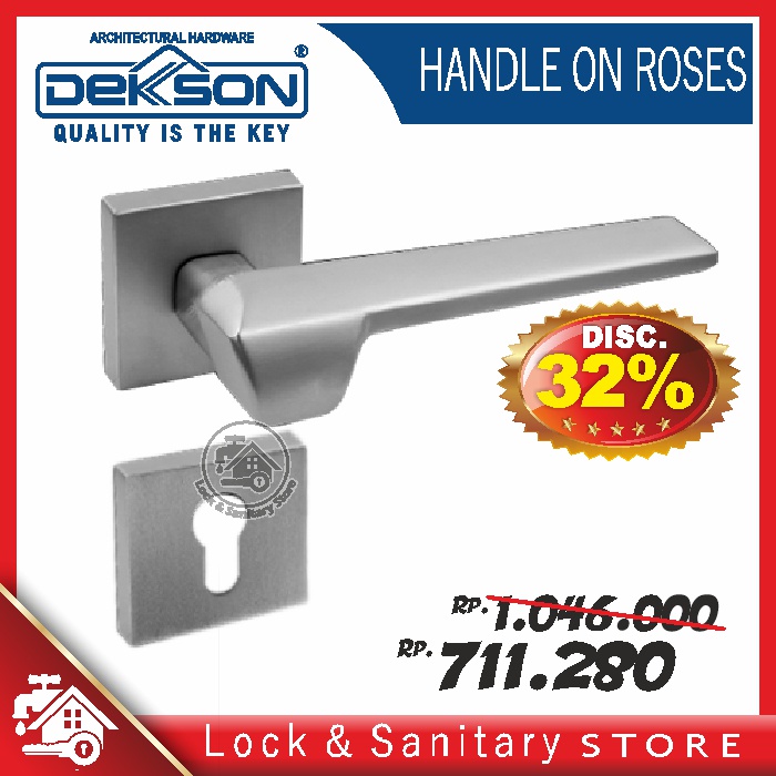 Jual Handle Pintu Dekson Dekkson Lhr N Msn Lever Handle Roses