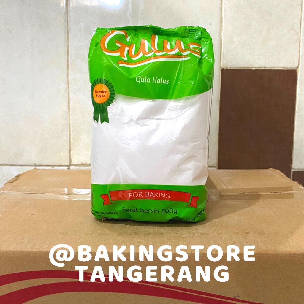 Jual GULUS Gula Halus 500 Gr Icing Sugar Gulus Shopee Indonesia