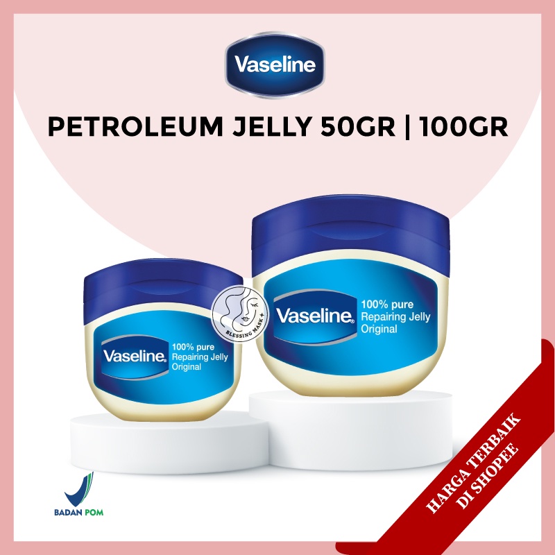 Jual Vaseline Repairing Petroleum Jelly Original Kulit Kering 100 Pure