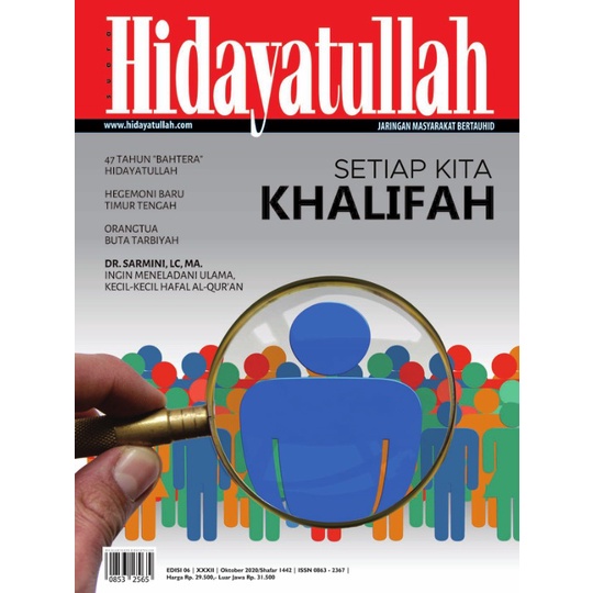 Jual Majalah Hidayatullah Oktober Setiap Kita Khalifah Shopee