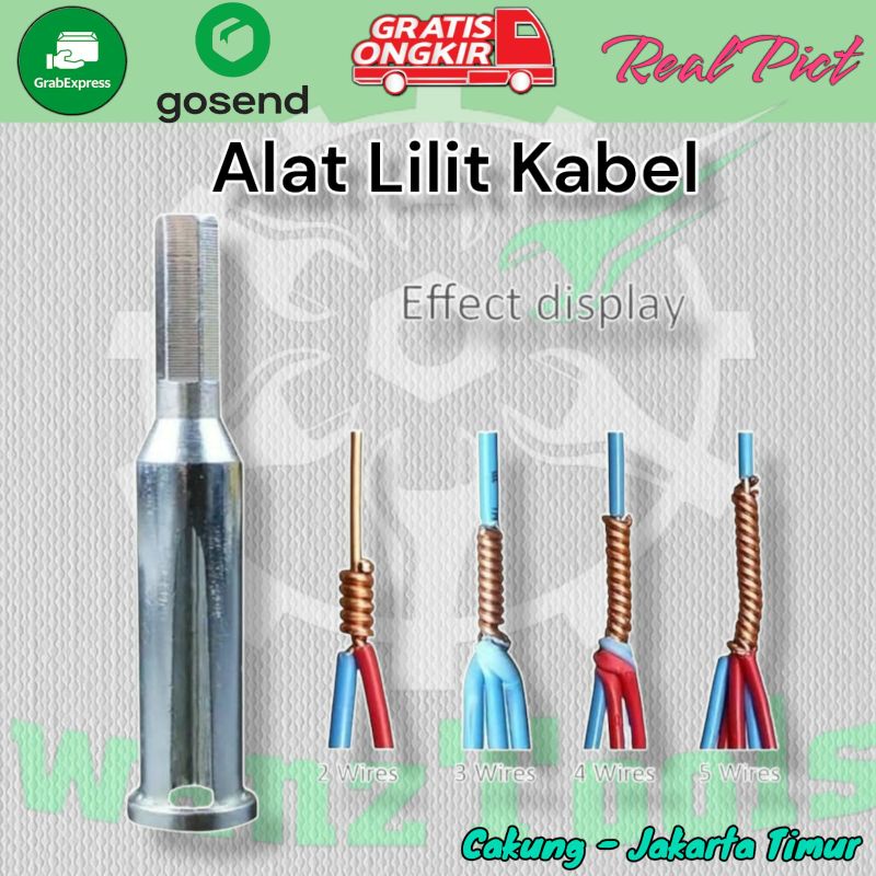 Jual Alat Penyambung Kabel Pemutar Lilit Kawat Listrik Dengan Rapi 5