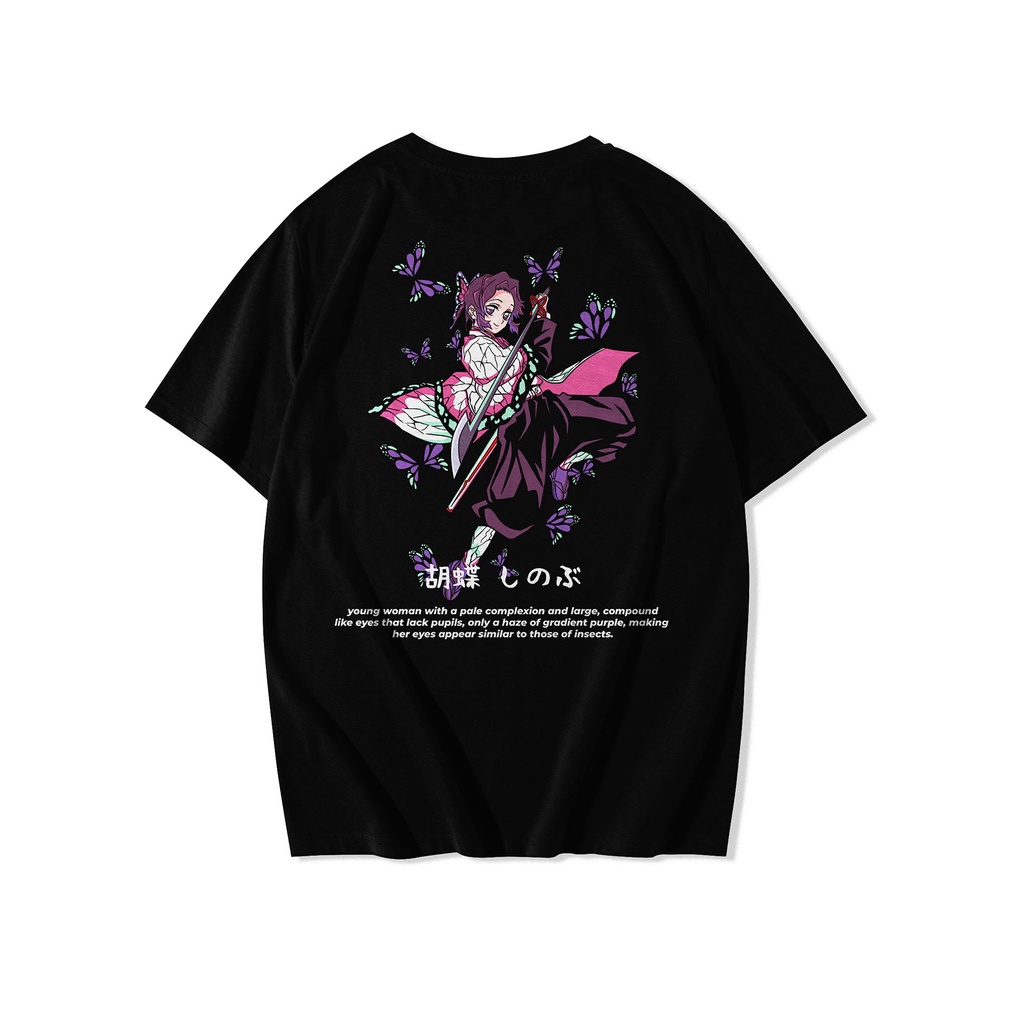 Jual Kaos Shinobu Kocho Anime Kimetsu No Yaiba T Shirt Demon Slayer