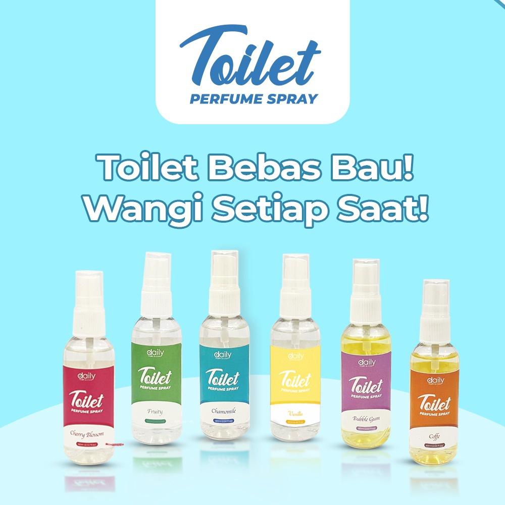 Jual Parfum Toilet Daily Toilet Perfume Spray Pengharum Toilet