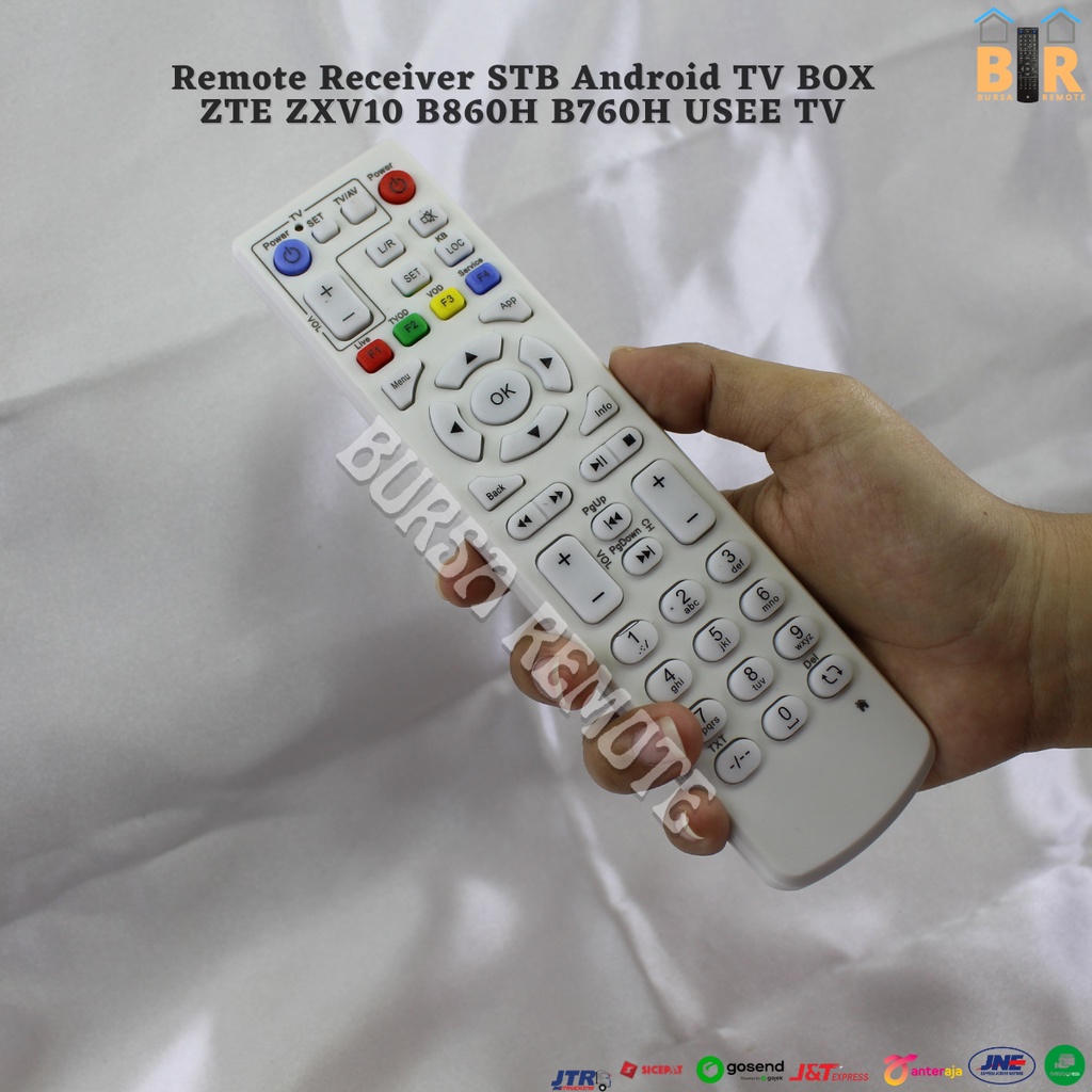 Jual Remot Remote Set Top Box Dvb T Multi Supperhd Evercross Noise