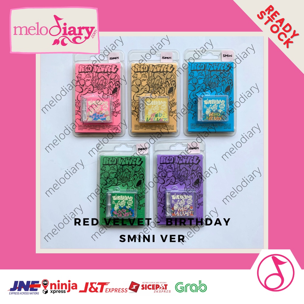 Jual RED VELVET BIRTHDAY SMini Ver The ReVe Festival 2022 RANDOM