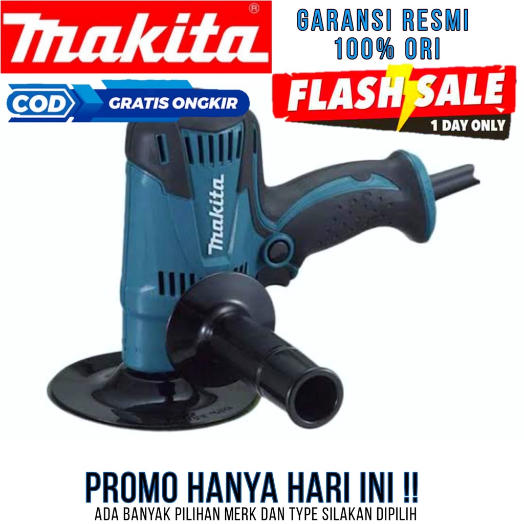 Jual MAKITA Mesin Poles 5inch Garansi Resmi Promo 1hari Saja Yg Redy