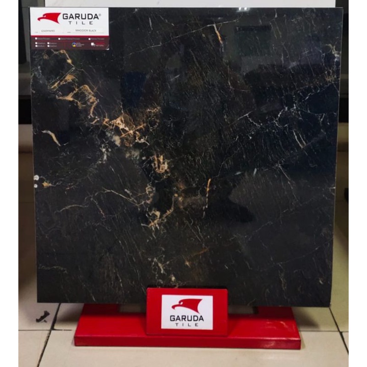 Jual Granite Lantai 60x60 Maggior Black Garuda Tile GS69YM9D