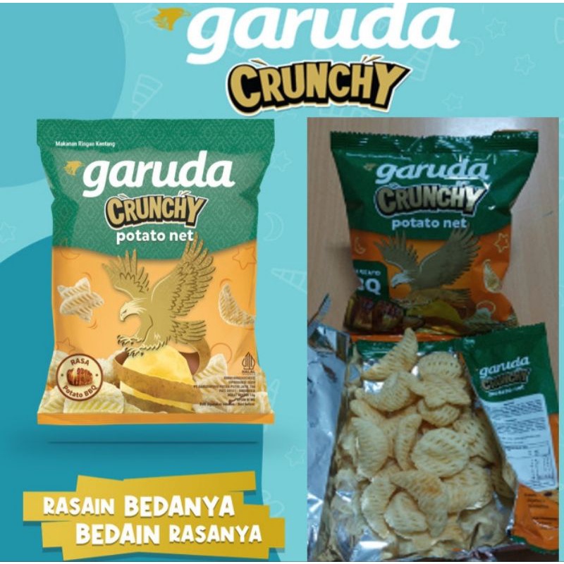 Jual GARUDA CRUNCHY POTATO RASA BBQ Shopee Indonesia