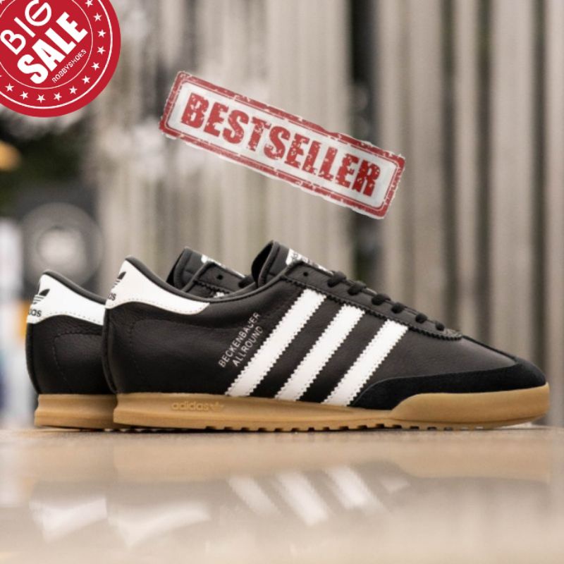 Jual Adidas Beckenbauer Black White Sol Gum Original Indonesia