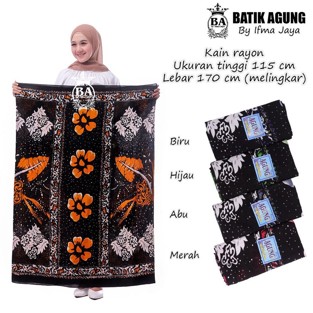 Jual Sarung Goyor Wanita Batik Dedaunan Sarung Super Sarung Gloyor