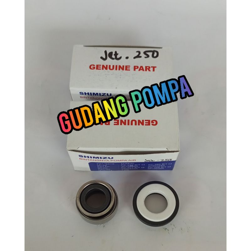 Jual Mechanical Seal Pompa Air Shimizu Jet 250 Original Sil Mekanik