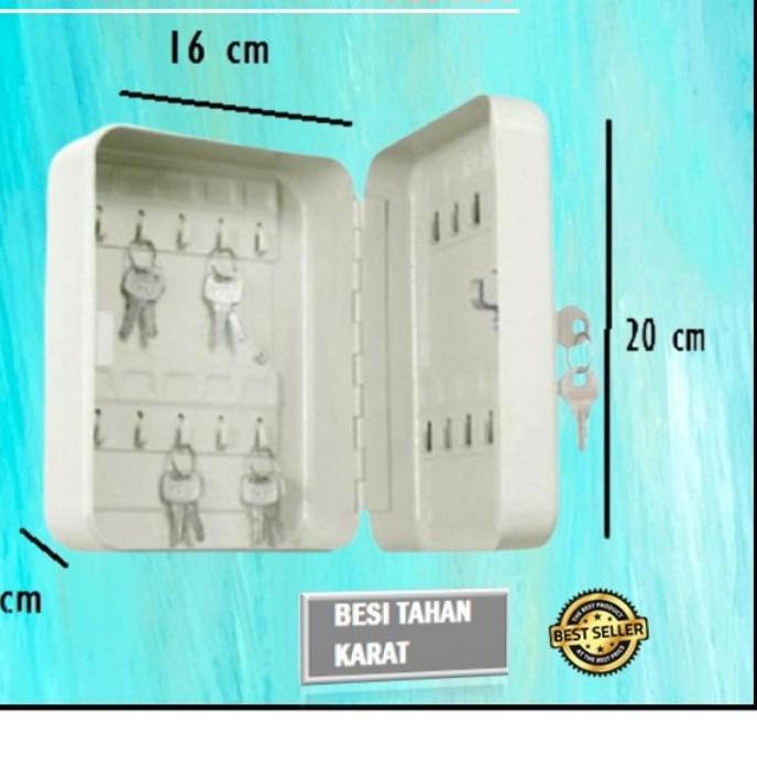 Jual Diskon Key Box TEMPAT KUNCI DINDING BESI Tempat Penyimpanan Kotak