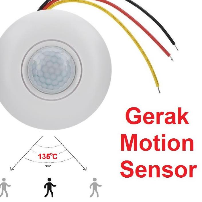 Jual Zaf Saklar Lampu Sensor Gerak Pir Switch Otomatis Motion