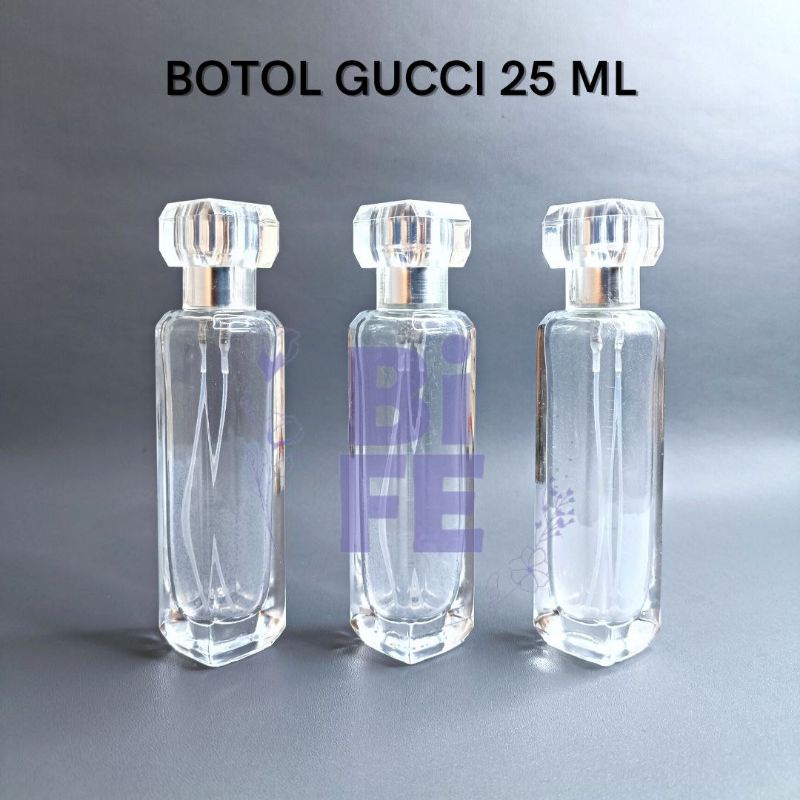 Jual Botol Parfum Kosong Gucci 25ml Putar Drat Shopee Indonesia