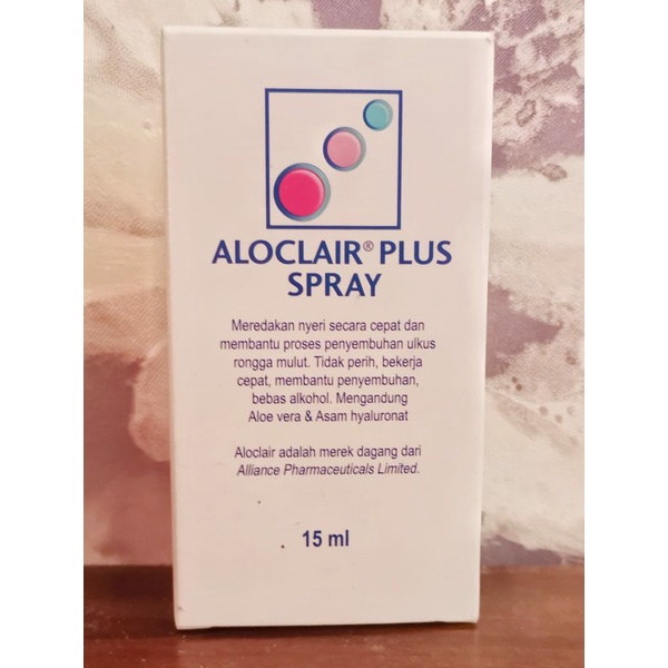 Jual Aloclair Plus Spray Ml Obat Sariawan Shopee Indonesia